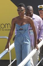 DANAI GURIRA at #imdboat at Comic-con in San Diego 07/20/2018