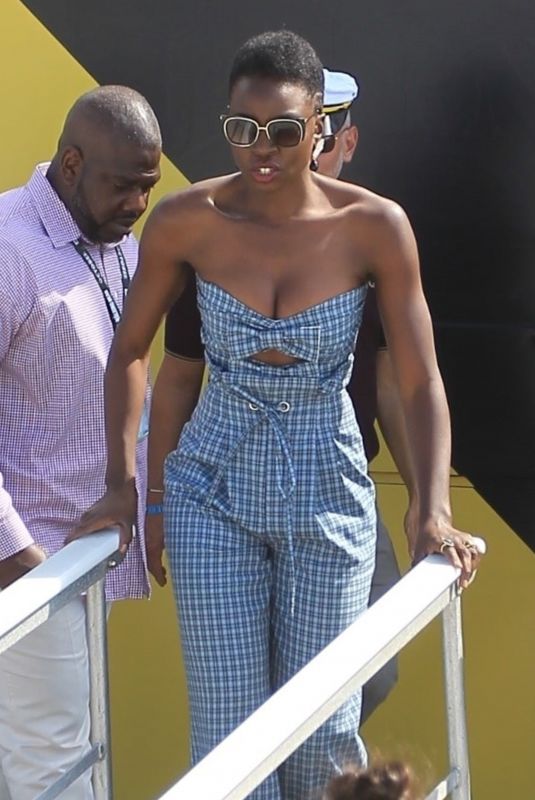 DANAI GURIRA at #imdboat at Comic-con in San Diego 07/20/2018