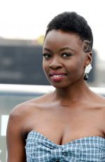 DANAI GURIRA at The Walking Dead Photocall at Comic-con in San Diego 07/20/2018