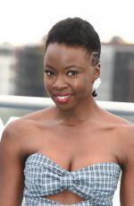 DANAI GURIRA at The Walking Dead Photocall at Comic-con in San Diego 07/20/2018