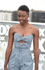 DANAI GURIRA at The Walking Dead Photocall at Comic-con in San Diego 07/20/2018