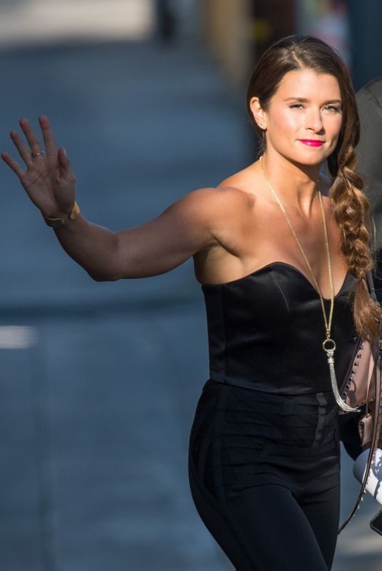 DANICA PATRICK at Jimmy Kimmel Live in Los Angeles 07/16/2018