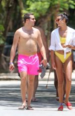 DANIELA BRAGA in Bikini on Holiday in Tulum 07/02/2018
