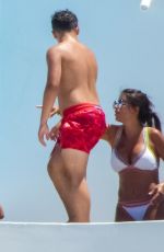 DANIELLA SEMANN in Bikini on Holiday in Mykonos 07/02/2018