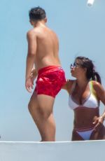 DANIELLA SEMANN in Bikini on Holiday in Mykonos 07/02/2018