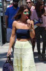 DANIELLE VASINOVA Licking a Lollipop in Los Angeles 07/15/2018