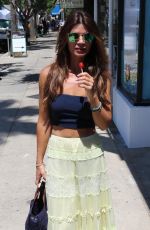 DANIELLE VASINOVA Licking a Lollipop in Los Angeles 07/15/2018
