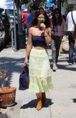 DANIELLE VASINOVA Licking a Lollipop in Los Angeles 07/15/2018