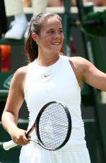DARIA KASATKINA at Wimbledon Tennis Championships in London 07/07/2018