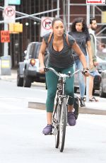 DASNIA RAMIREZ on the Set of Tell Me A Story in New York 07/22/2018