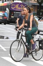 DASNIA RAMIREZ on the Set of Tell Me A Story in New York 07/22/2018