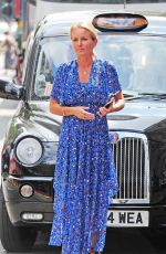 DAVINIA TAYLOR Out in London 07/28/2018