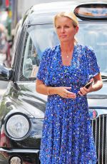 DAVINIA TAYLOR Out in London 07/28/2018