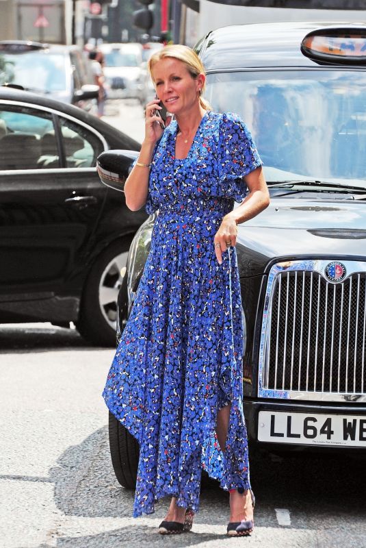 DAVINIA TAYLOR Out in London 07/28/2018