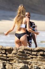 DELILAH BELLE HAMLIN in Bikini at a Beach in Malibu 07/15/2018