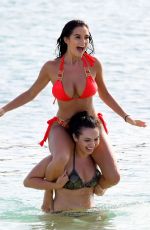 DEMI ROSE MAWBY and ALEXANDRA CANE in Bikinis at a Beach in Cape Verde, June 2018
