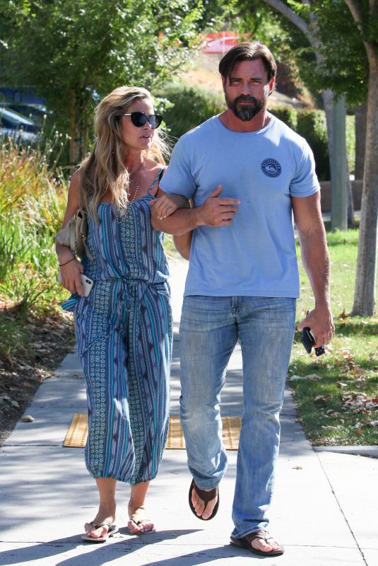 DENISE RICHARDS Out and About in Calabasas 07/24/2018