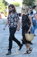 DIANNA AGRON and Winston Marshall Out in New York 07/09/2018