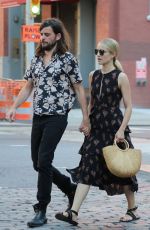 DIANNA AGRON and Winston Marshall Out in New York 07/09/2018