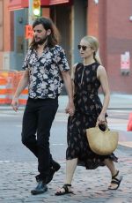 DIANNA AGRON and Winston Marshall Out in New York 07/09/2018