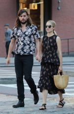 DIANNA AGRON and Winston Marshall Out in New York 07/09/2018