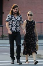 DIANNA AGRON and Winston Marshall Out in New York 07/09/2018