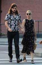 DIANNA AGRON and Winston Marshall Out in New York 07/09/2018