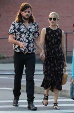 DIANNA AGRON and Winston Marshall Out in New York 07/09/2018