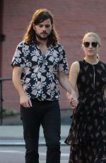 DIANNA AGRON and Winston Marshall Out in New York 07/09/2018