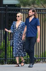 DIANNA AGRON and Winston Marshall Out in New York 07/19/2018