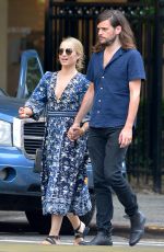 DIANNA AGRON and Winston Marshall Out in New York 07/19/2018