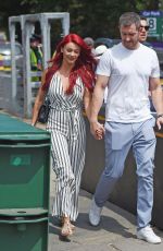 DIANNE BUSWELL and Anthony Quinlan at Wimbledon Tennis Championships in London 07/12/2018