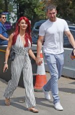 DIANNE BUSWELL and Anthony Quinlan at Wimbledon Tennis Championships in London 07/12/2018