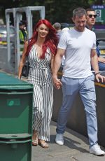 DIANNE BUSWELL and Anthony Quinlan at Wimbledon Tennis Championships in London 07/12/2018