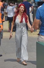 DIANNE BUSWELL and Anthony Quinlan at Wimbledon Tennis Championships in London 07/12/2018