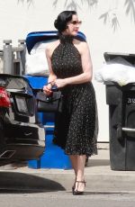 DITA VON TEESE Out and About in Hollywood 07/09/2018