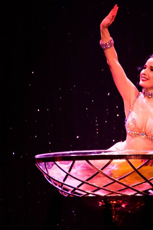 DITA VON TEESE Performs The Copper Coupe at House of Blues in Las Vegas 06/28/2018