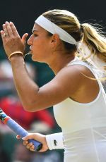 DOMINIKA CIBULKOVA at Wimbledon Tennis Championships in London 07/05/2018