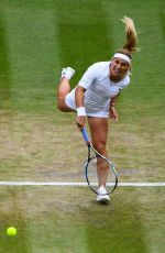 DOMINIKA CIBULKOVA at Wimbledon Tennis Championships in London 07/10/2018