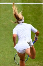 DOMINIKA CIBULKOVA at Wimbledon Tennis Championships in London 07/10/2018