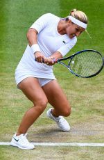 DOMINIKA CIBULKOVA at Wimbledon Tennis Championships in London 07/10/2018