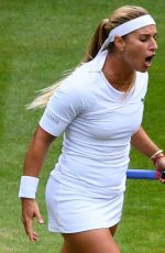 DOMINIKA CIBULKOVA at Wimbledon Tennis Championships in London 07/10/2018