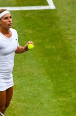 DOMINIKA CIBULKOVA at Wimbledon Tennis Championships in London 07/10/2018