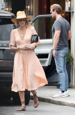 DONNA AIR Out and About in London 07/24/2018