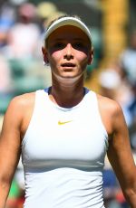 DONNA VEKIC at Wimbledon Tennis Championships in London 07/02/2018