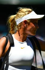 DONNA VEKIC at Wimbledon Tennis Championships in London 07/02/2018