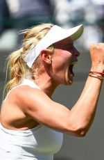 DONNA VEKIC at Wimbledon Tennis Championships in London 07/02/2018