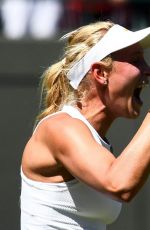DONNA VEKIC at Wimbledon Tennis Championships in London 07/02/2018