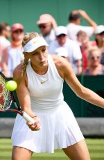 DONNA VEKIC at Wimbledon Tennis Championships in London 07/04/2018