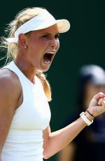 DONNA VEKIC at Wimbledon Tennis Championships in London 07/06/2018